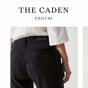AG Caden trousers size 26 in excellent condition.